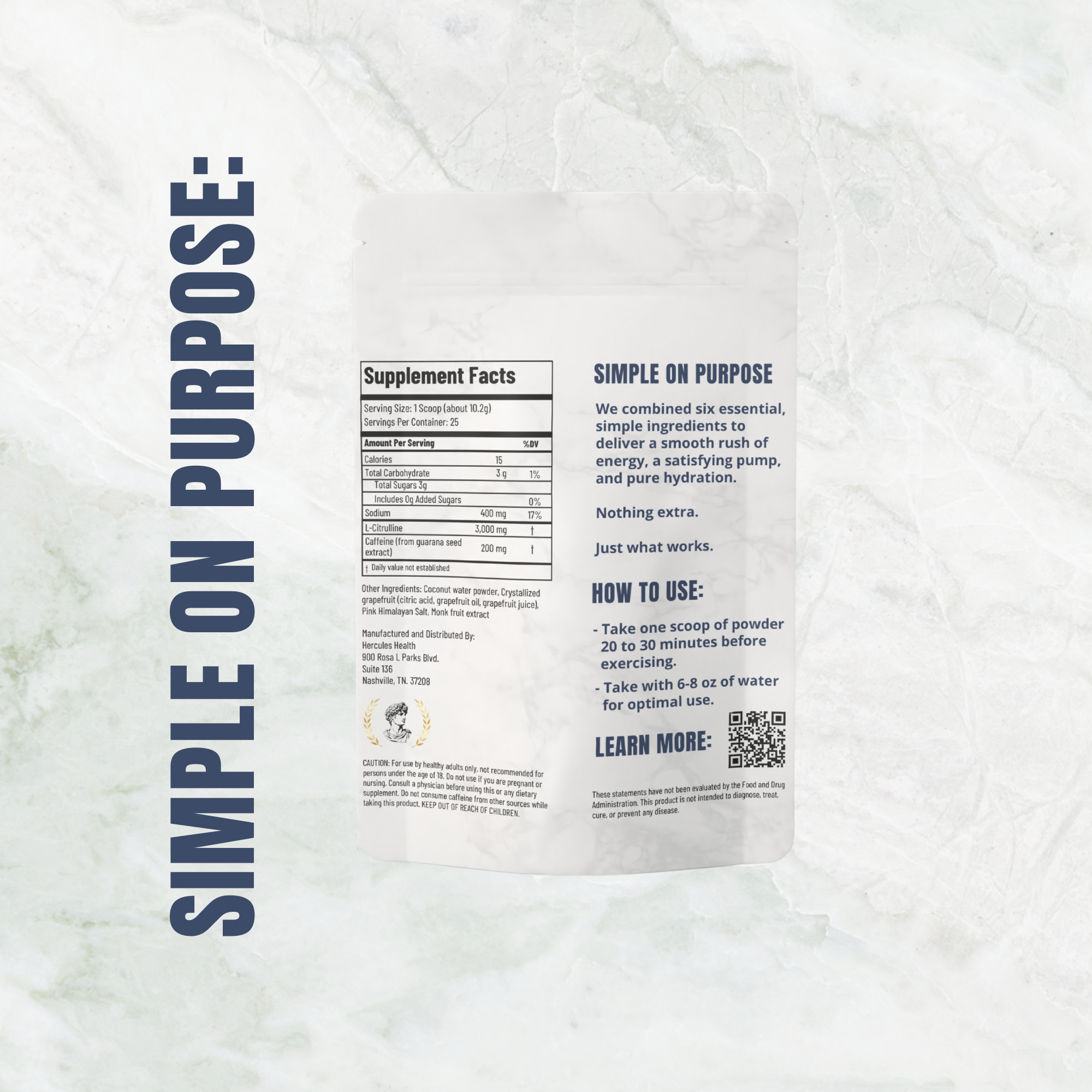 Natural Preworkout - Lime