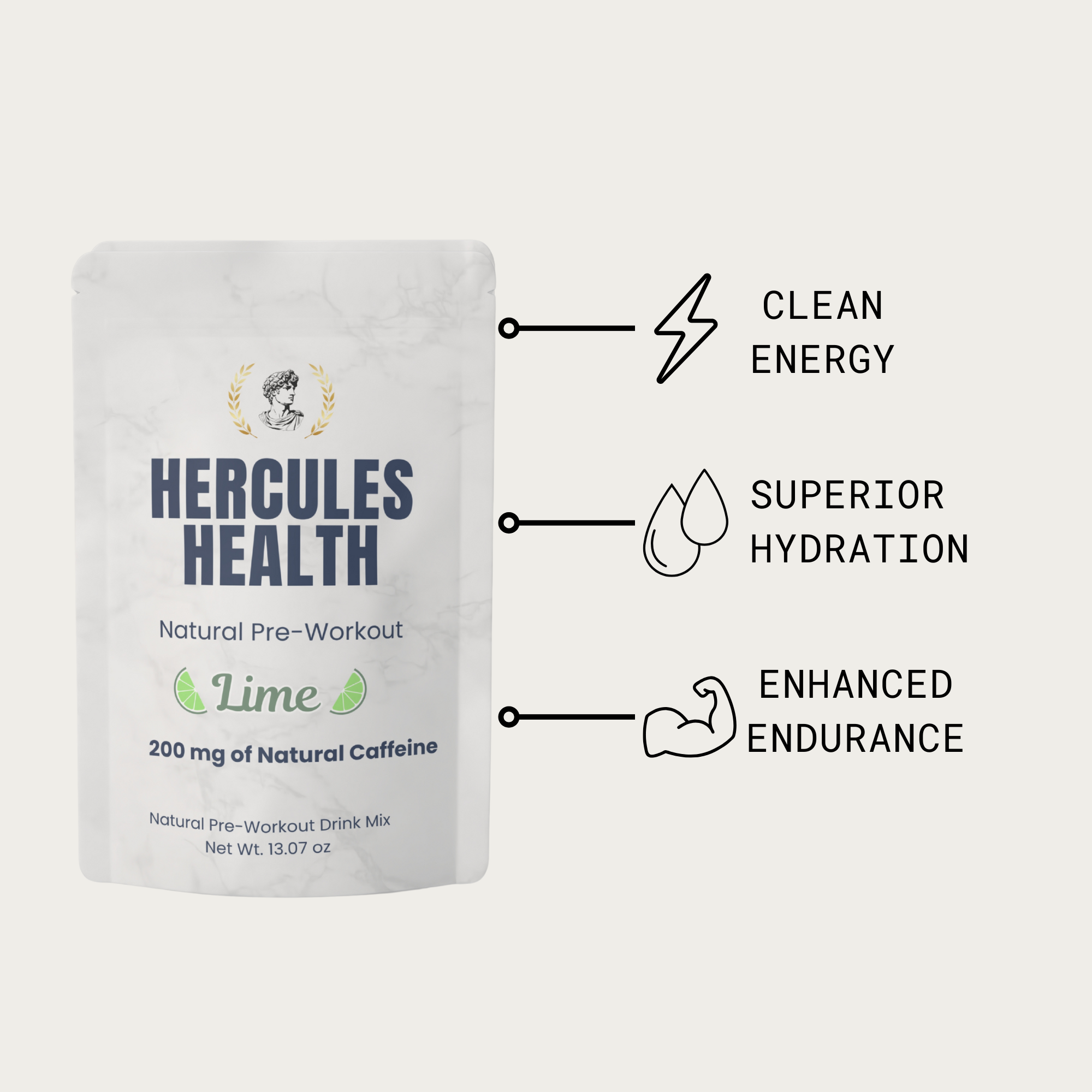 Natural Preworkout - Lime